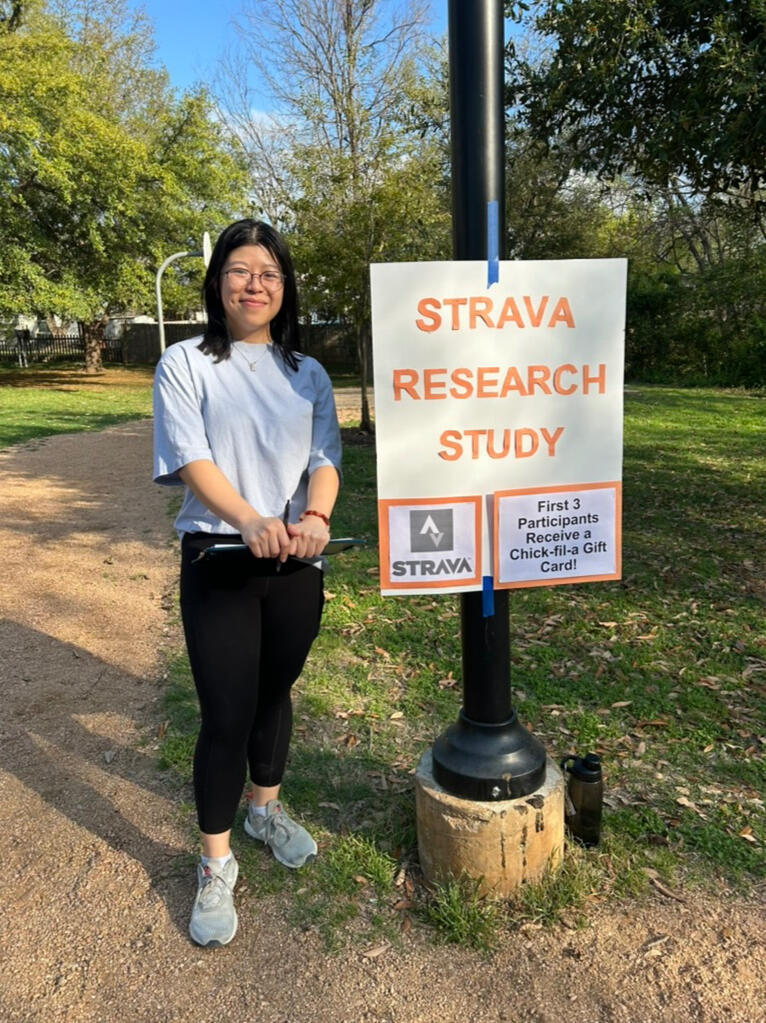 First attempt of research in the park