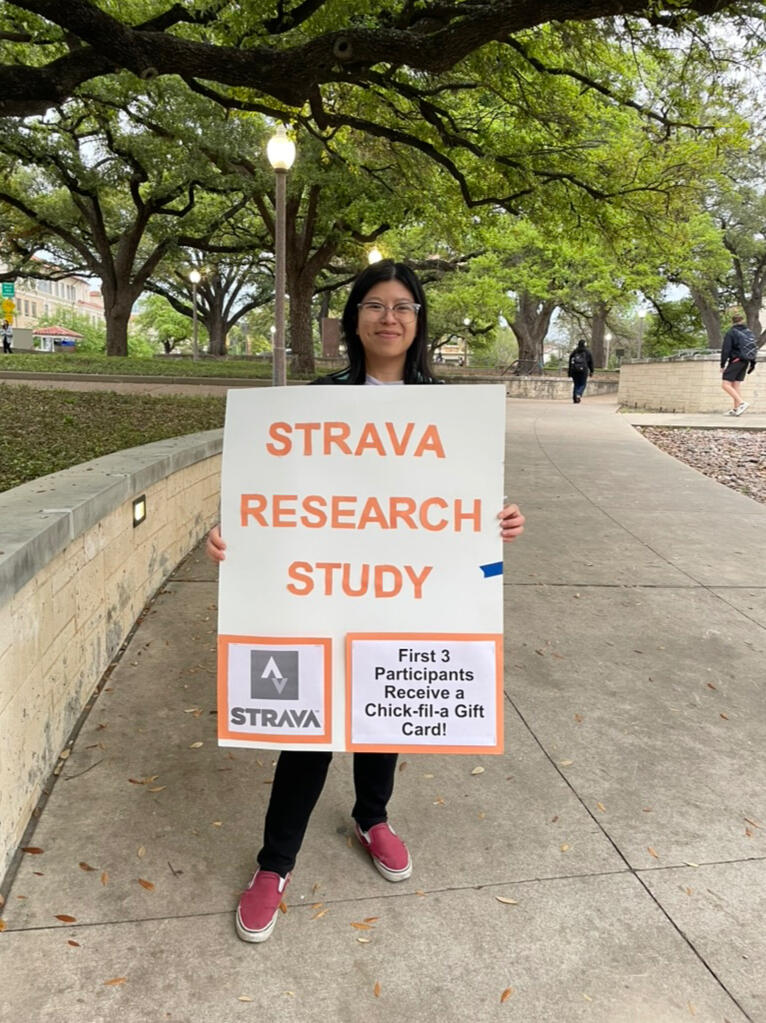Conducting research at the University
